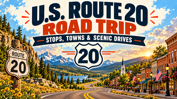 U.S. Route 20 Road Trip — Stops, Towns & Scenic Dr